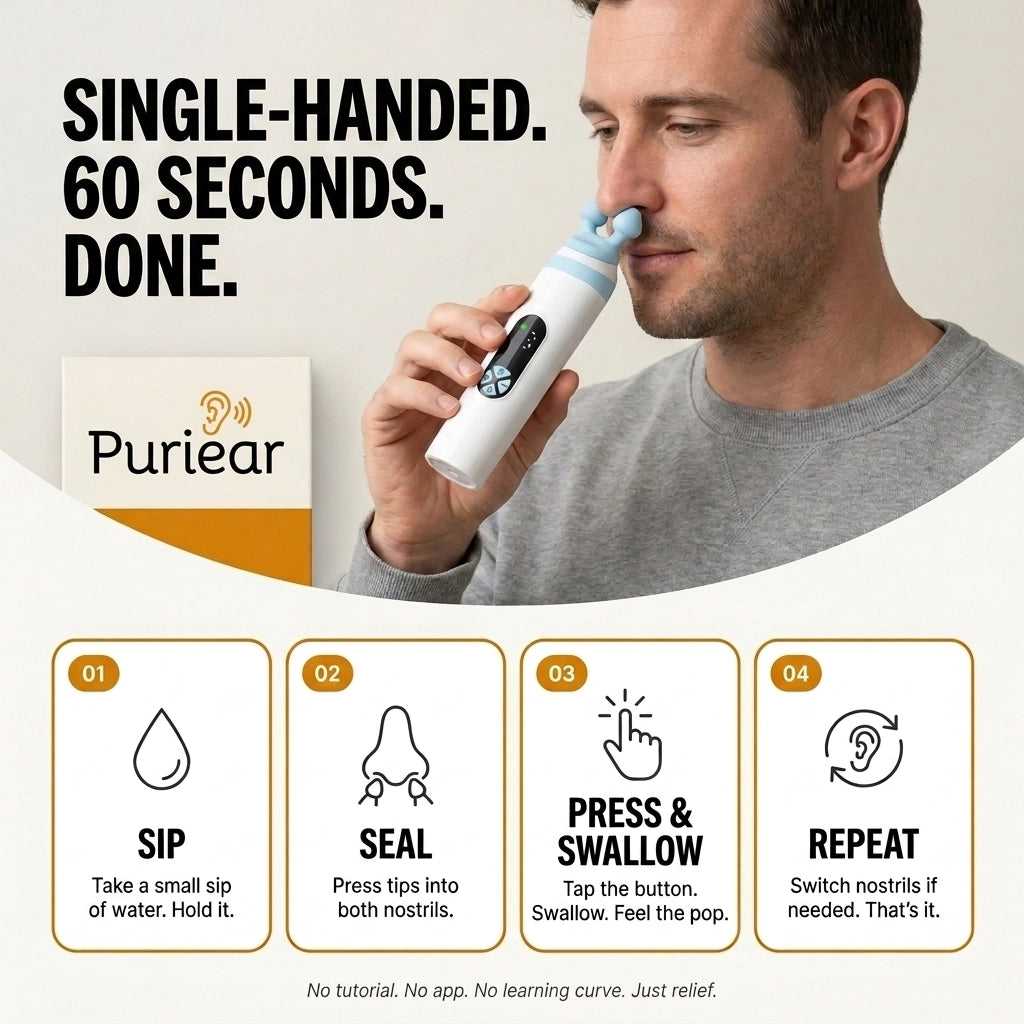 Puriear Pop™ Ear Pressure Reliever